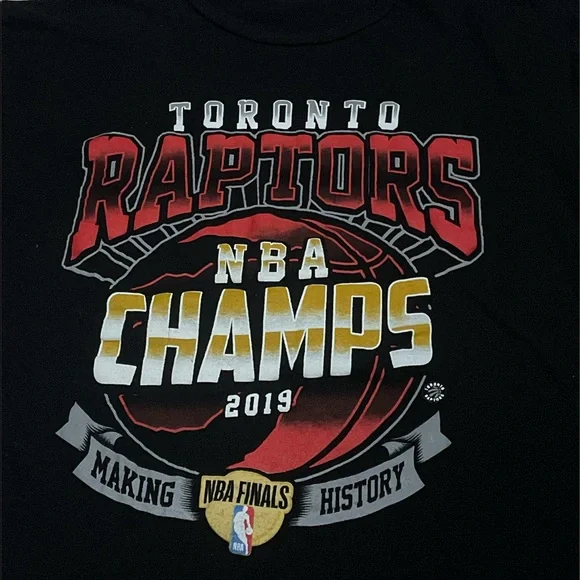 Toronto Raptors Champs Print Tee - Picture 2 of 2